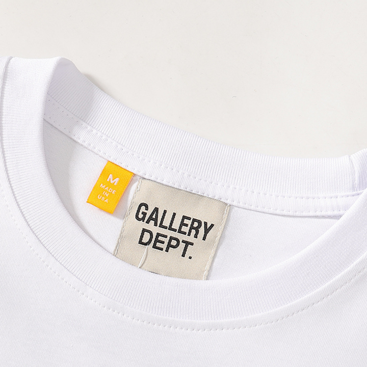 Gallery Dept. Künstlerisches Oversize Streetwear T-Shirt – Handgefertigt, Einzigartig