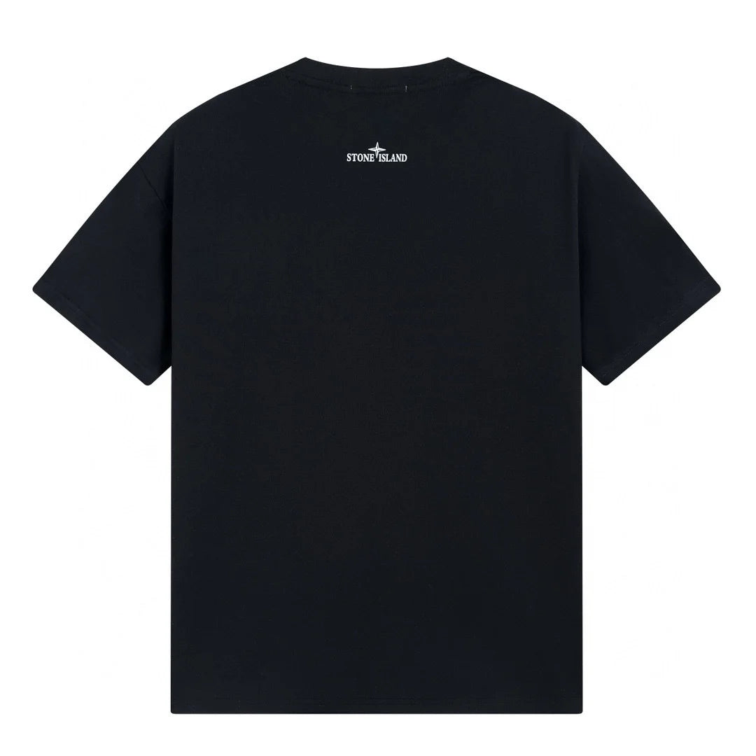 Stone Island Monochromes Herren T-Shirt – Stylisch, Hochwertig, Baumwolle