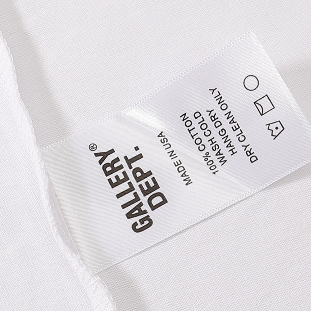 Gallery Dept. Künstlerisches Oversize Streetwear T-Shirt – Handgefertigt, Einzigartig
