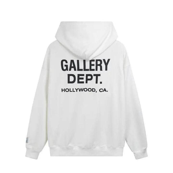 Exklusiver Gallery Dept. Künstler Hoodie - Handgefertigt, Oversized Passform, Streetwear Chic