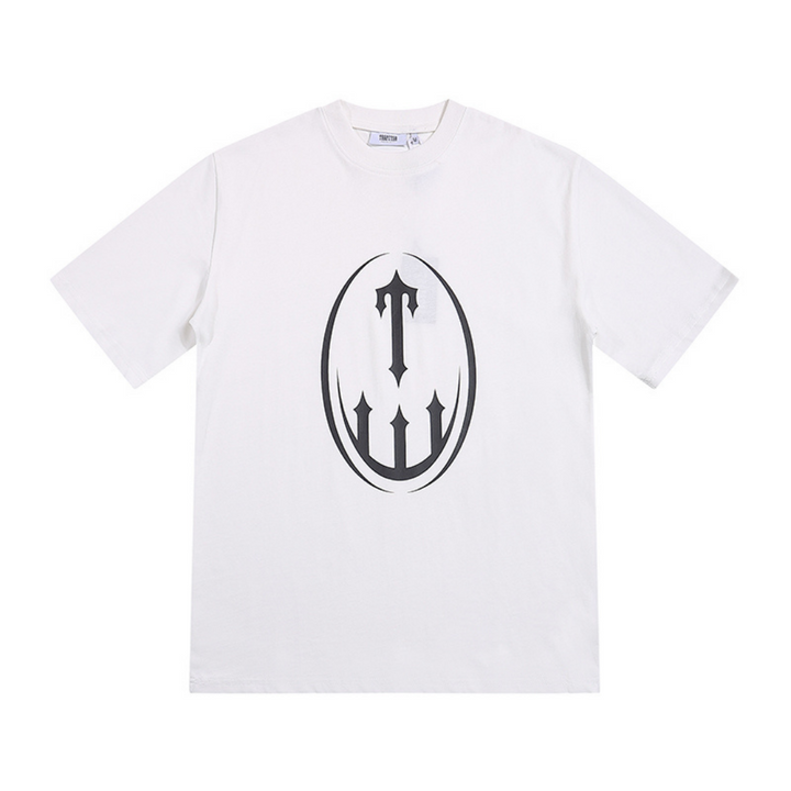 Trapstar Irongate T-Logo T-Shirt Weiß Urbanes Streetwear Baumwoll-Shirt