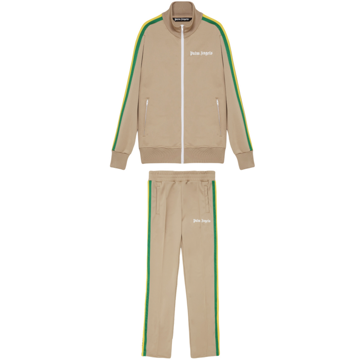 Palm Angels Nougat Trainingsanzug: Luxuriöser Urban-Chic für Stilbewusste