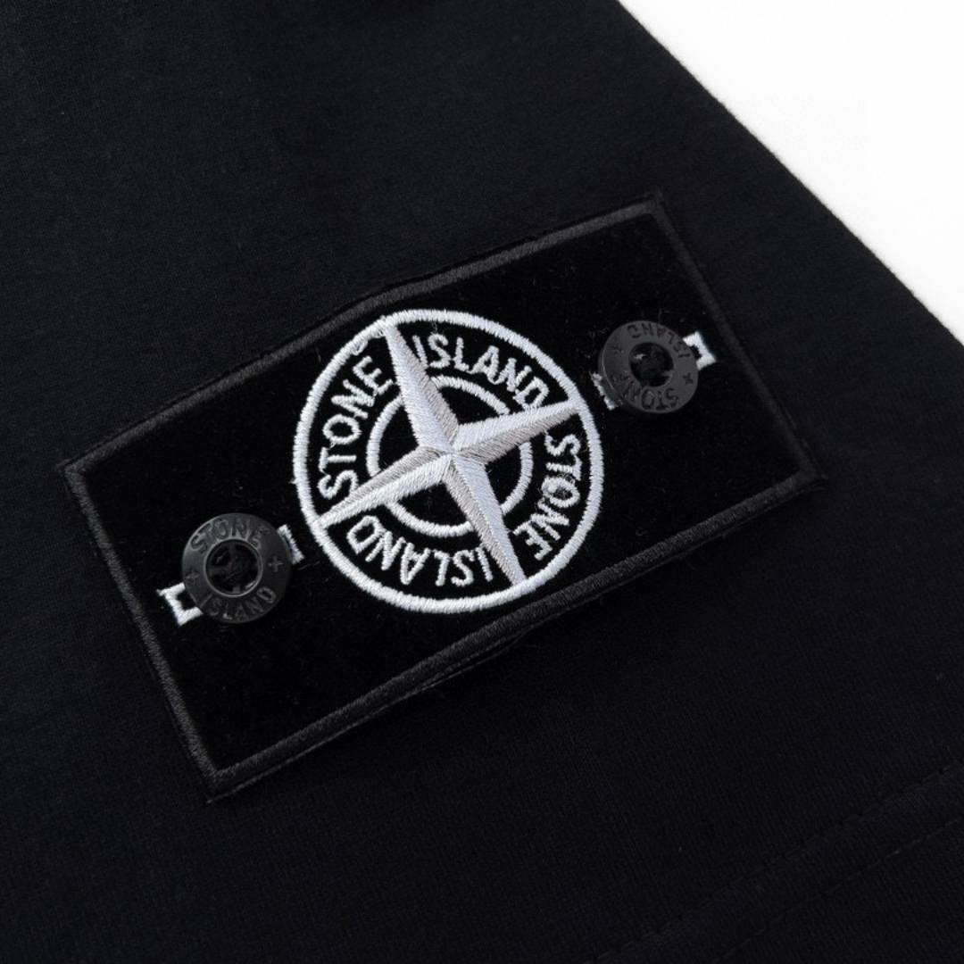 Exklusives Stone Island Monochromes T-Shirt für Herren – Stilvoll & Bequem