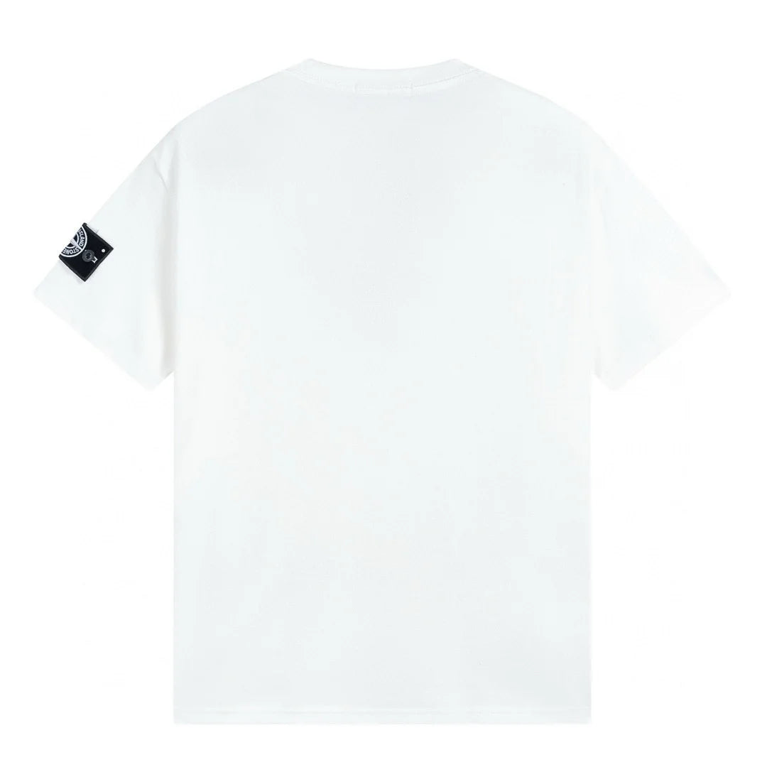 Stone Island Monochromes Herren T-Shirt - Premium Baumwolle Weich & Stylisch