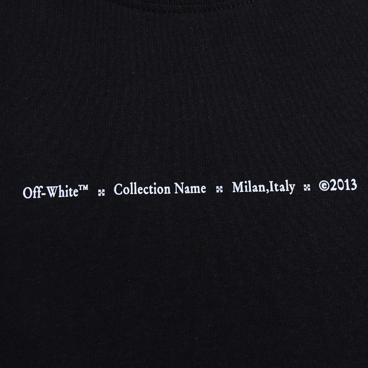 Off-White Monogramm Luxus Streetwear T-Shirt aus Baumwolle – Exklusives Design