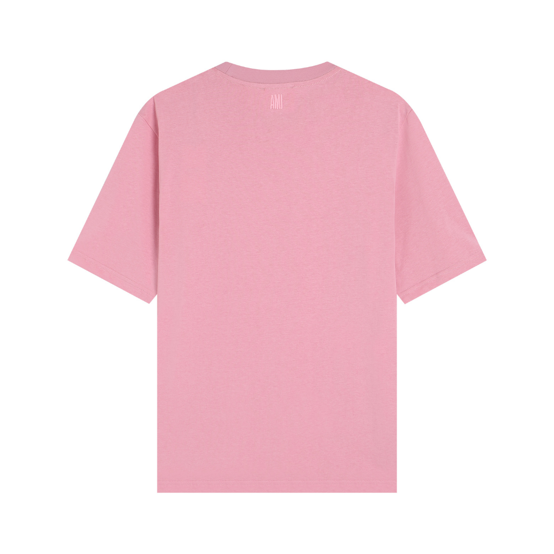 AMI Paris Unisex T-Shirt – Hochwertige Baumwolle mit Herz-Logo für stilvollen Komfort