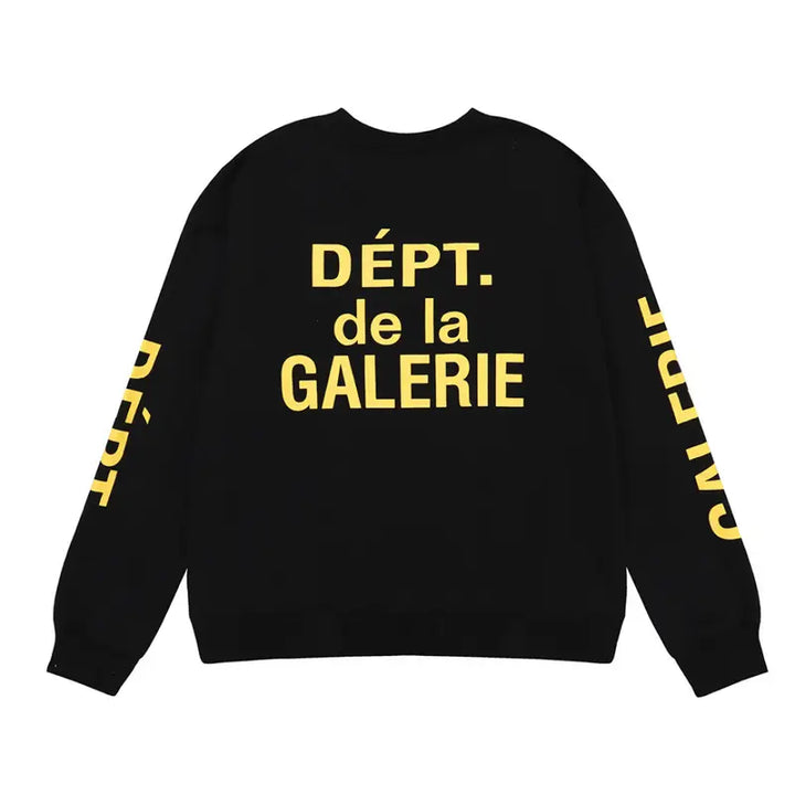 Einzigartiger Gallery Dept. Handbemalter Oversized Kapuzenpullover für Streetwear-Künstler