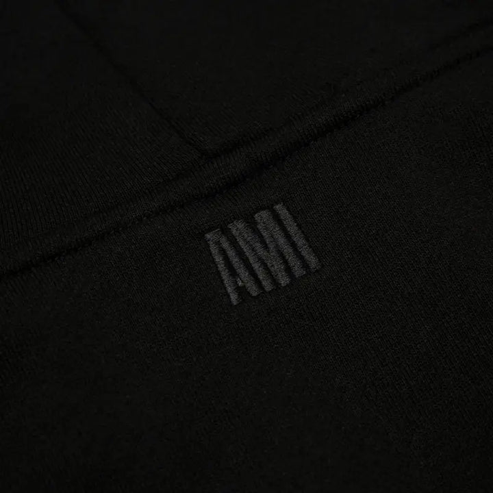 AMI Paris Unisex Designer Jacke Schwarz Bequem Elegant Zeitlos Hochwertig Modern Stilvoll