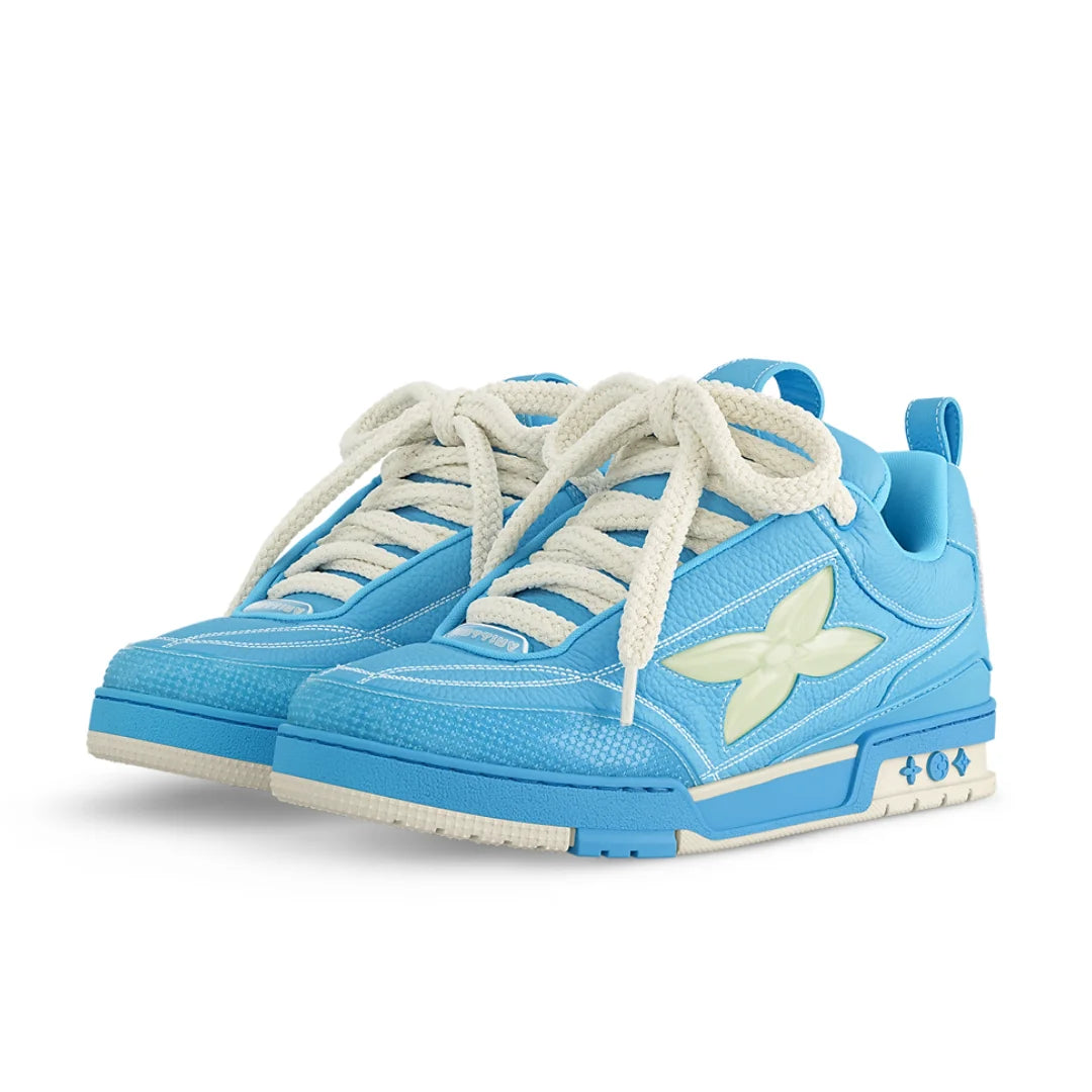 Louis Vuitton Skate Sneakers Blau – Luxuriöse Designer Sportschuhe für Herren