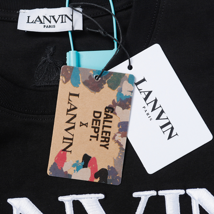 Gallery Dept. LNVN Oversized Baumwoll T-Shirt – Handbemalt, Streetwear Unisex Design