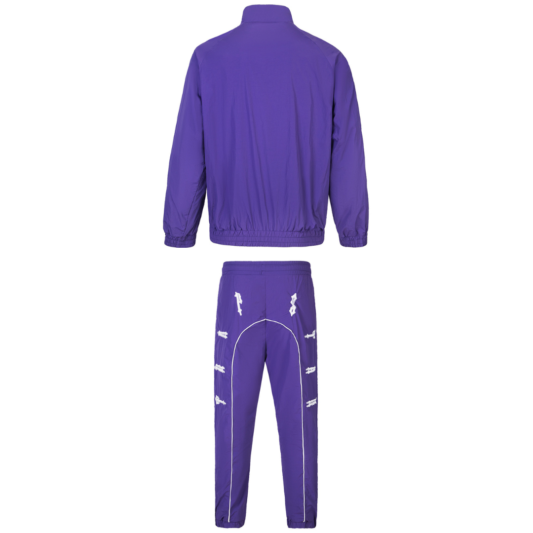 Trapstar T-Shellsuit Lila Trainingsanzug für Herren - Urbaner Streetwear Style