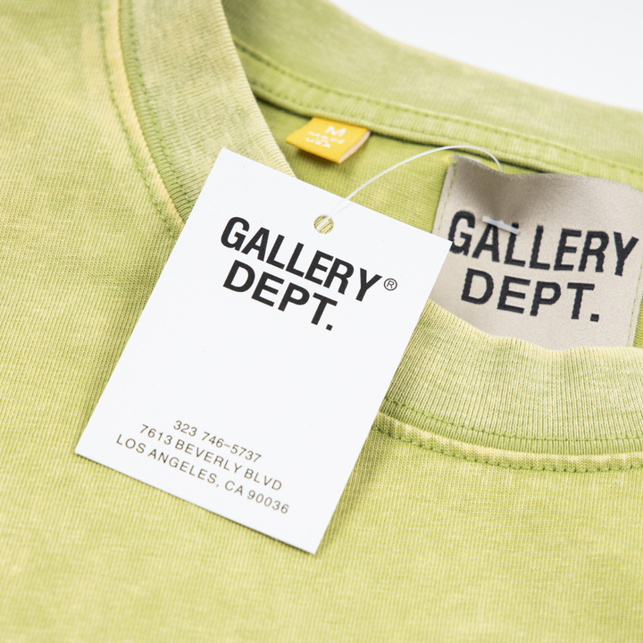 Gallery Dept. Künstlerisches Deconstructed Oversized T-Shirt: Handgemachte Baumwoll-Streetwear
