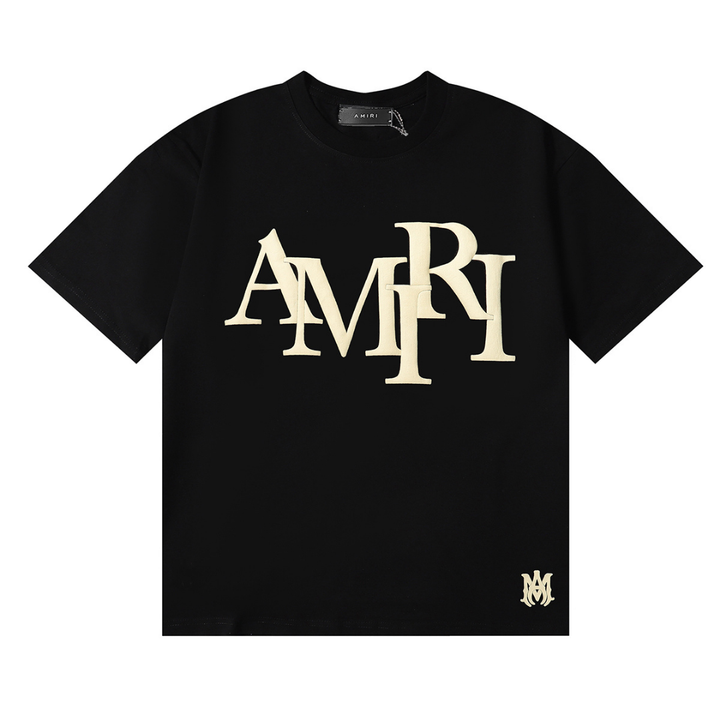 Amiri Monogramm T-Shirt: Luxuriöses Designer-Shirt mit Streetwear-Vibe