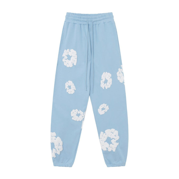 Luxuriöser Denim Tears Babyblauer Trainingsanzug – Stilvoller Komfort für Ihn
