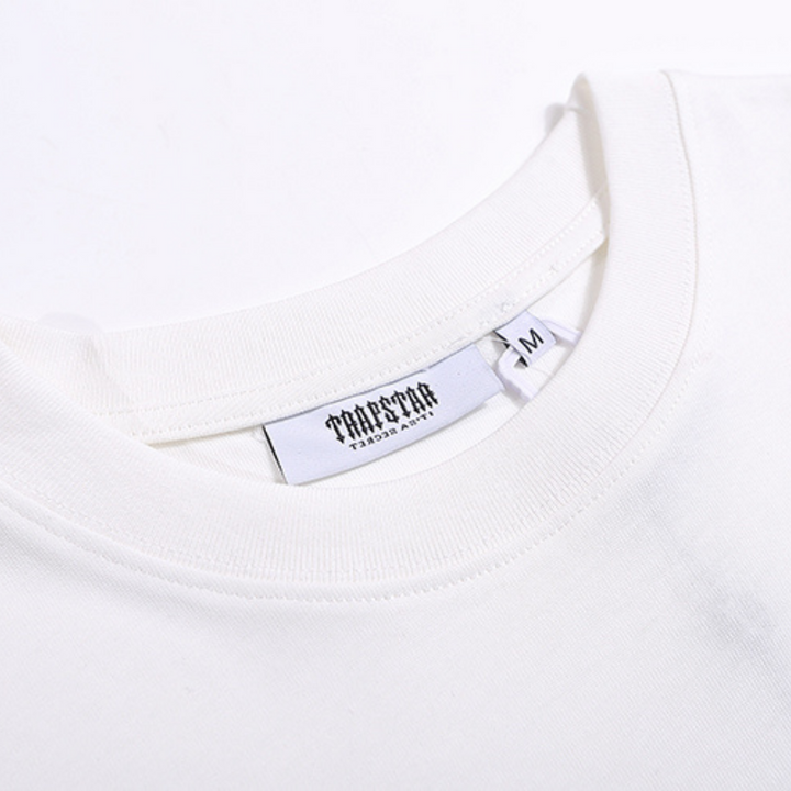 Trapstar Irongate T-Logo T-Shirt Weiß Urbanes Streetwear Baumwoll-Shirt