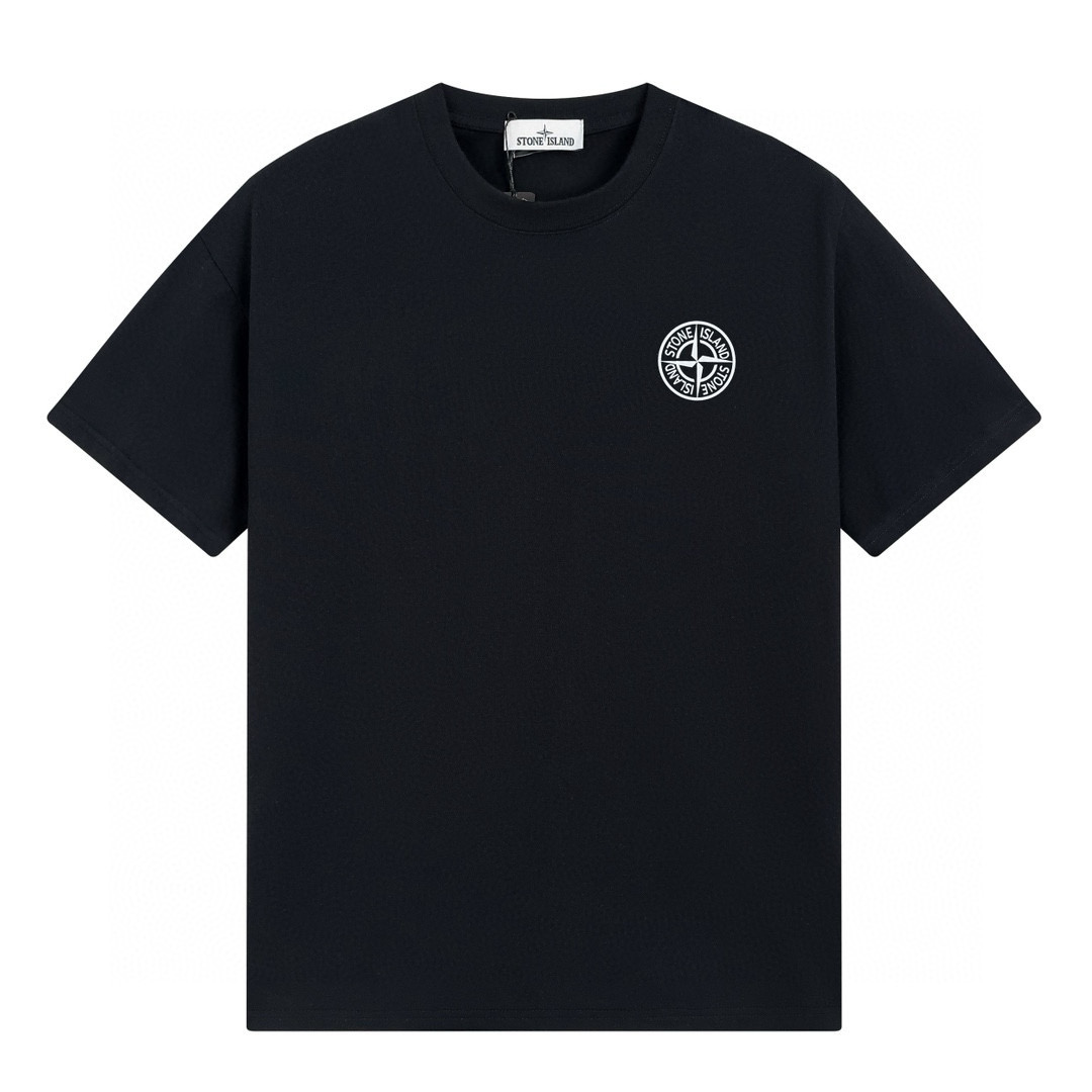Stone Island Polychromatisches Herren-T-Shirt: Stilvoll, Bequem, Exklusiv, Urbaner Look