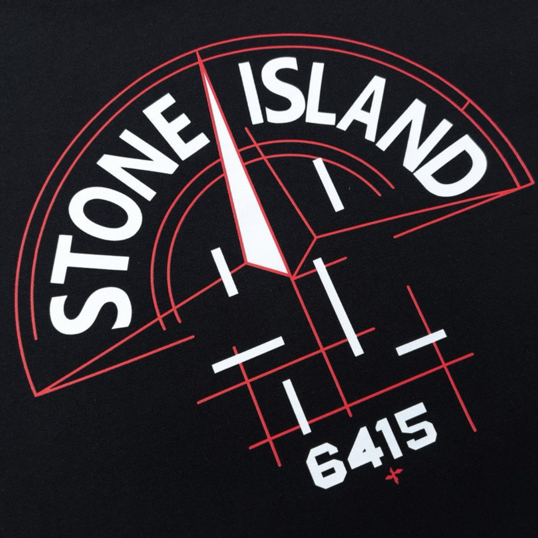 Stone Island Polychromatisches Herren-T-Shirt: Stilvoll, Bequem, Exklusiv, Urbaner Look