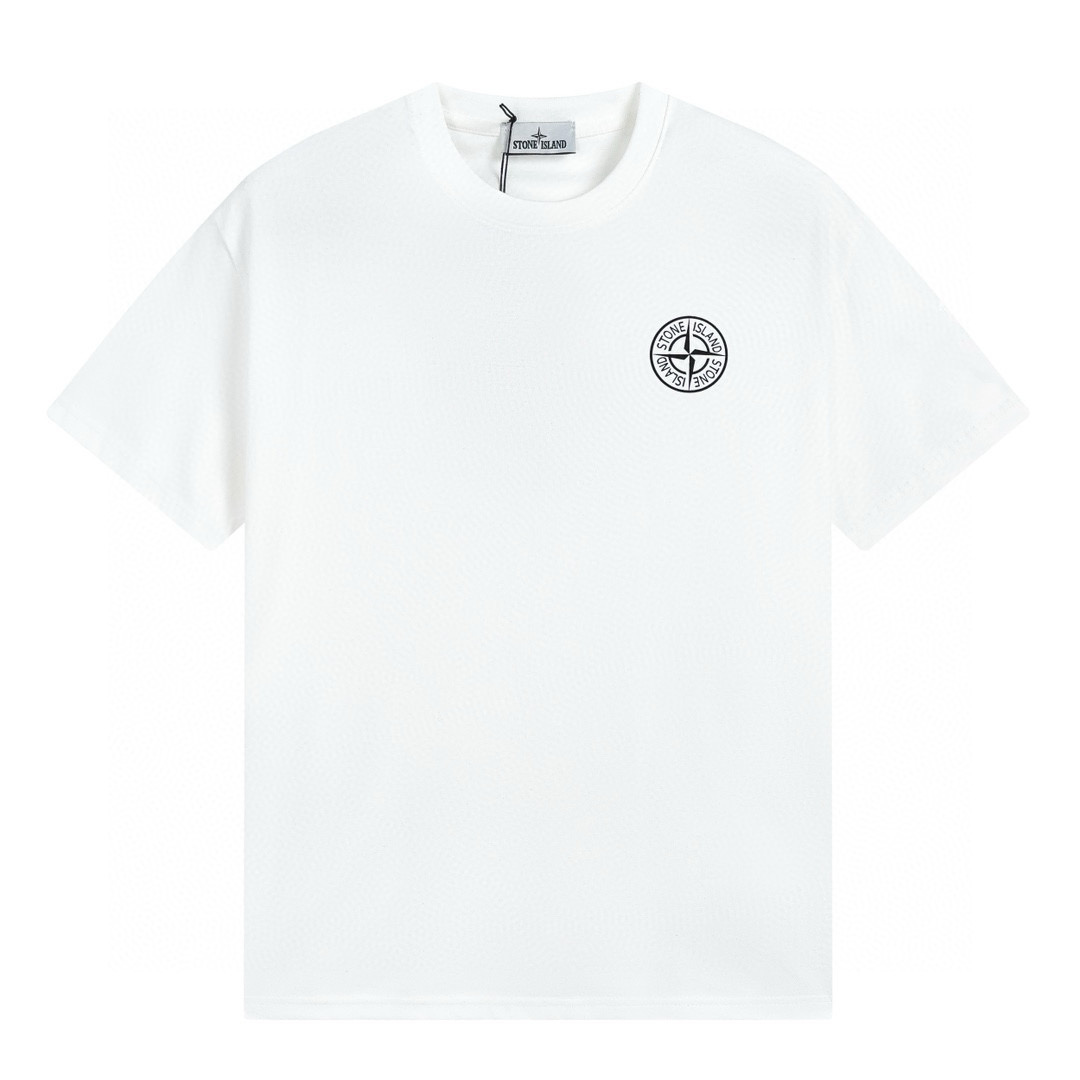 Exklusives Stone Island Polychromatisches T-Shirt – Einzigartiger Stil & Komfort