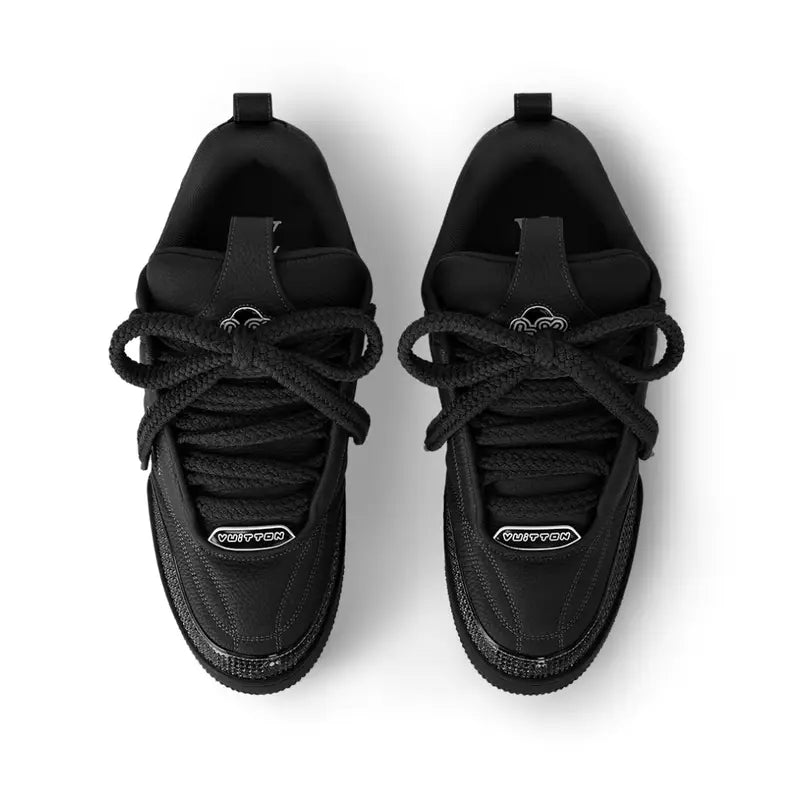 Louis Vuitton Skate Triple Black Luxus Sneaker für Herren – Komfort & Stil