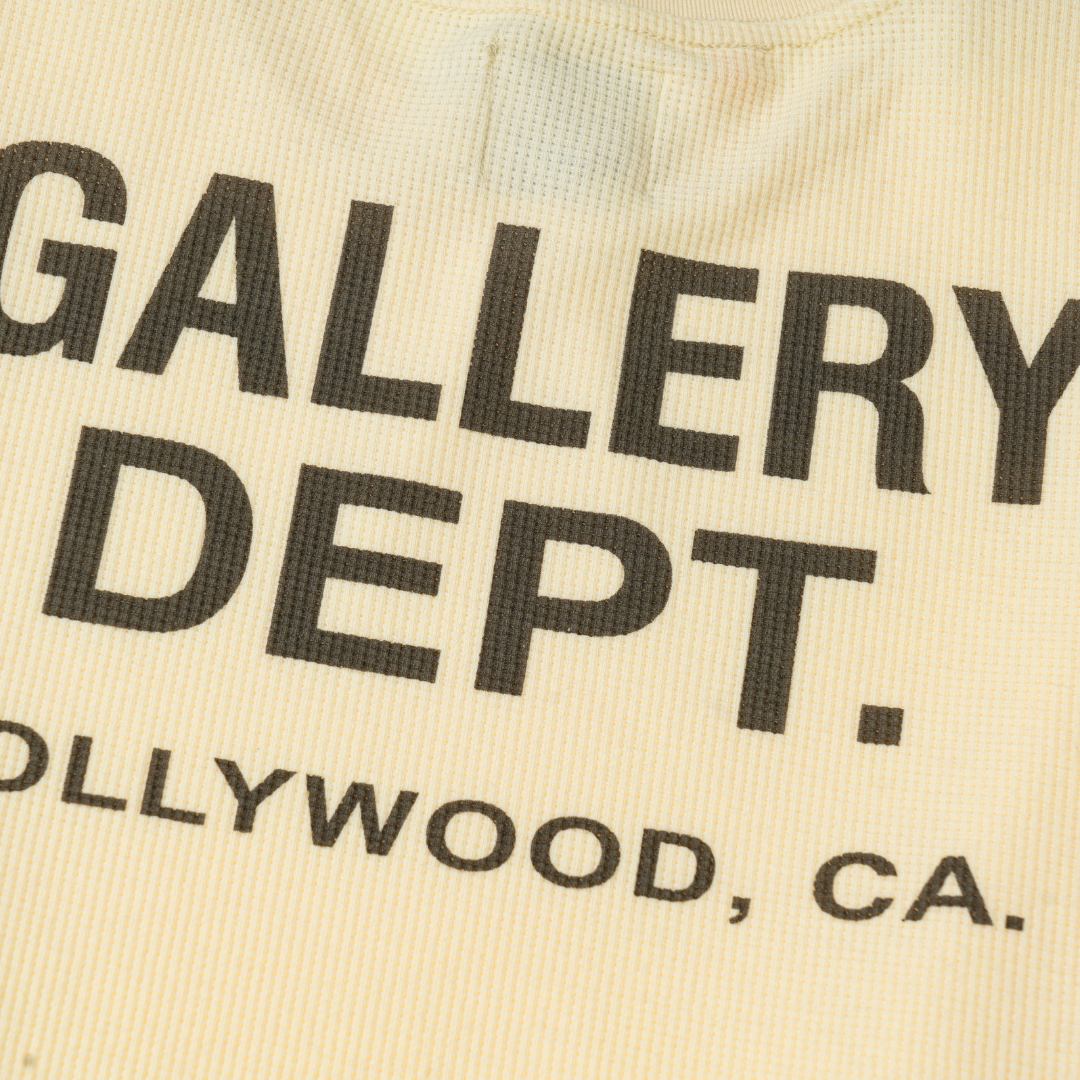 Gallery Dept. Künstlerischer Streetwear Hoodie – Handbemalt, Übergroß, Einzigartig