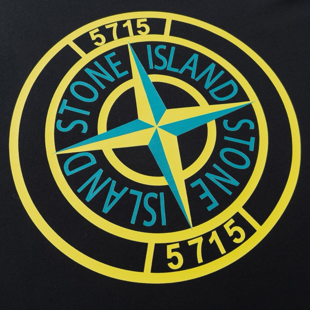 Exklusives Stone Island Polychromatisches T-Shirt Herren – Innovativer Style & Komfort