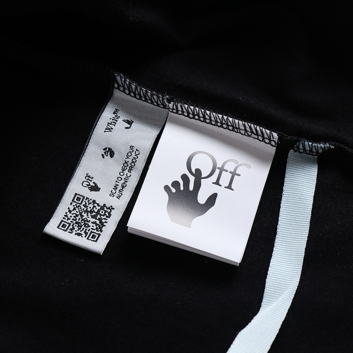 Off-White Monogramm T-Shirt Luxus Streetwear Baumwolle Herren Damen Stylisch Bequem