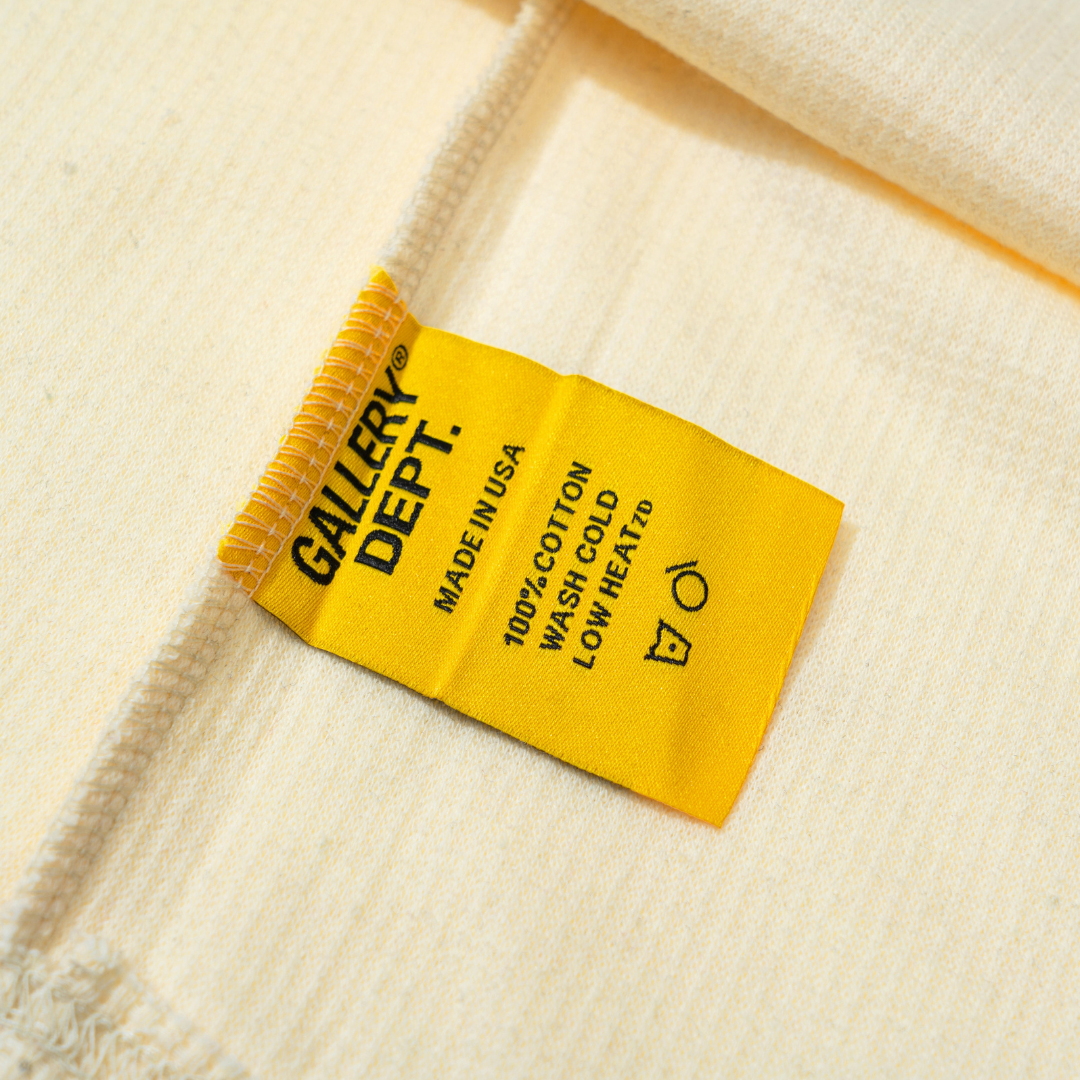 Gallery Dept. Künstlerischer Streetwear Hoodie – Handbemalt, Übergroß, Einzigartig