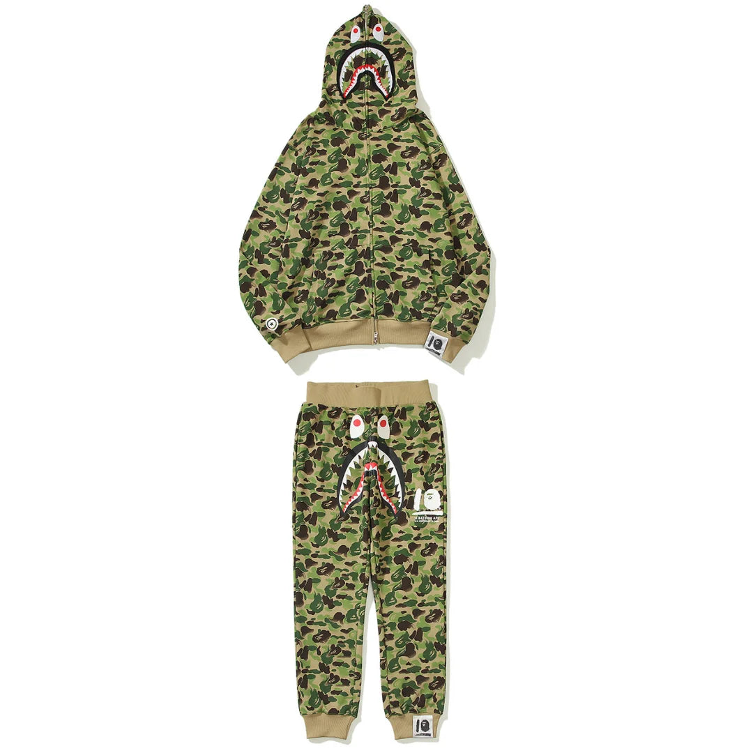 Exklusiver Bape Japanischer Streetwear Trainingsanzug Herren Set – Stilvoll & Original