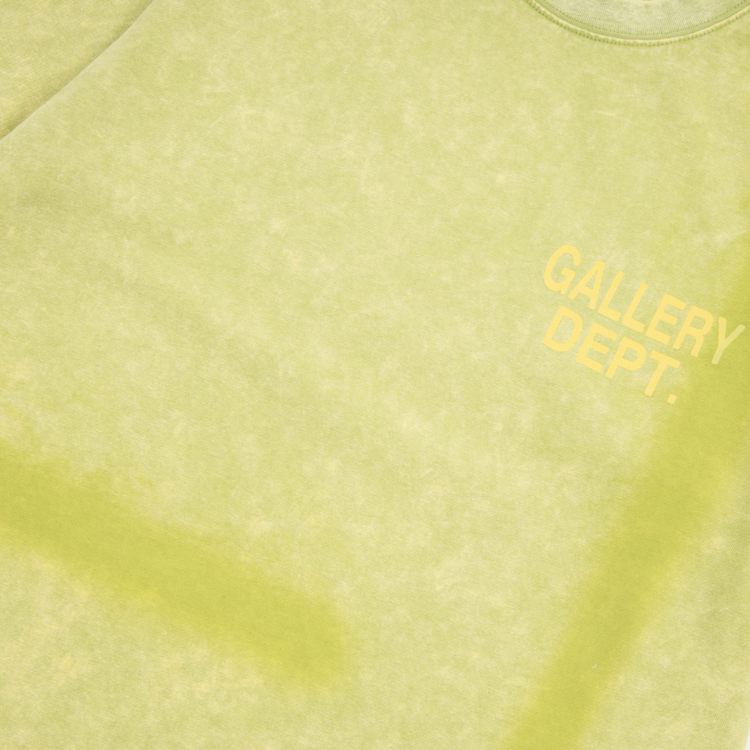 Gallery Dept. Künstlerisches Deconstructed Oversized T-Shirt: Handgemachte Baumwoll-Streetwear