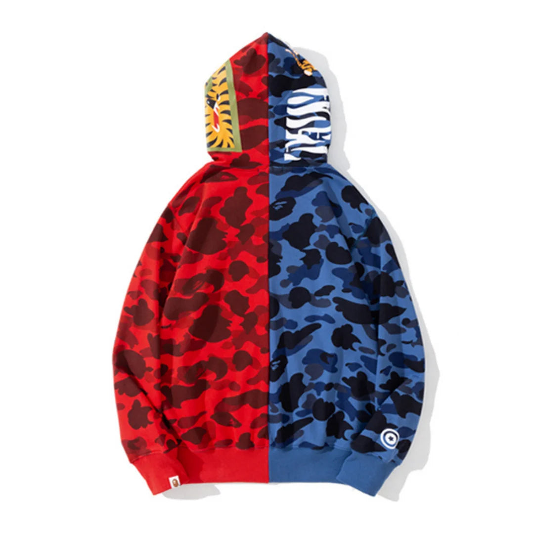 BAPE Japanischer Streetwear Kapuzenpullover – Exklusiver Affenlogo Hoodie für Stil & Komfort