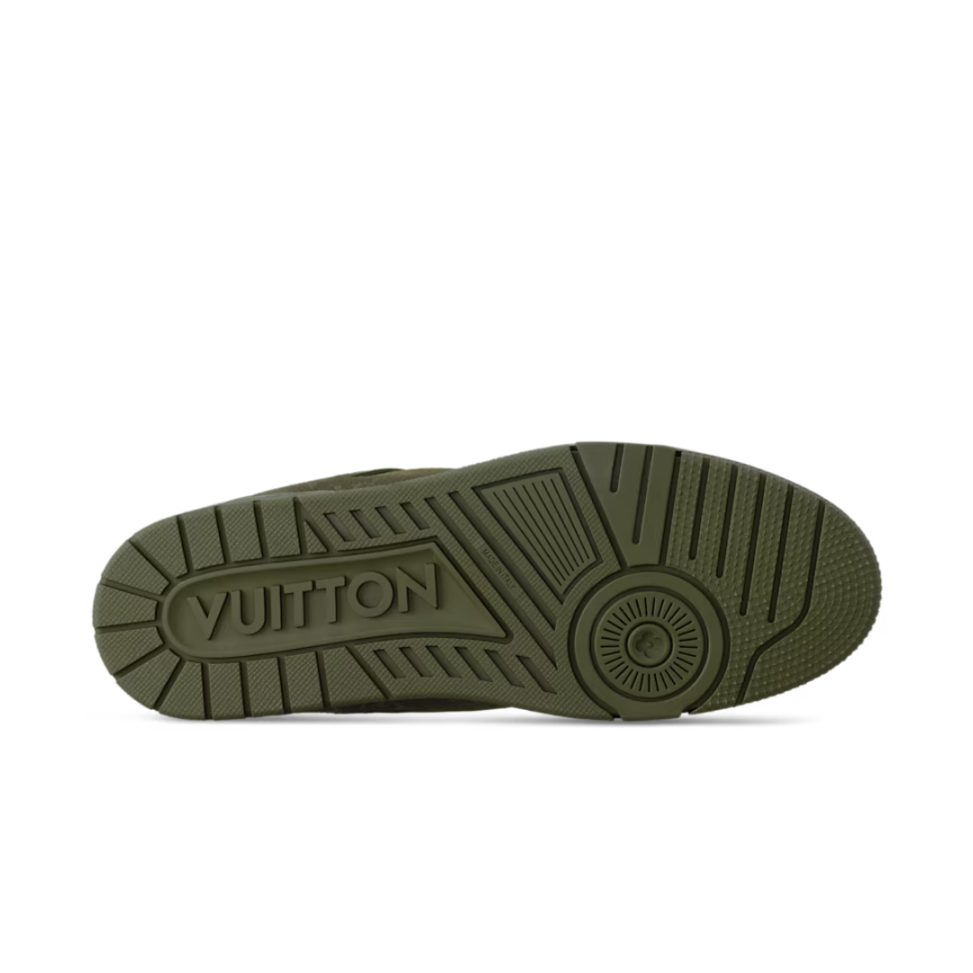 Luxuriöse Louis Vuitton Trainer Grüne Sneaker: Stil, Komfort und Exklusivität für Herren
