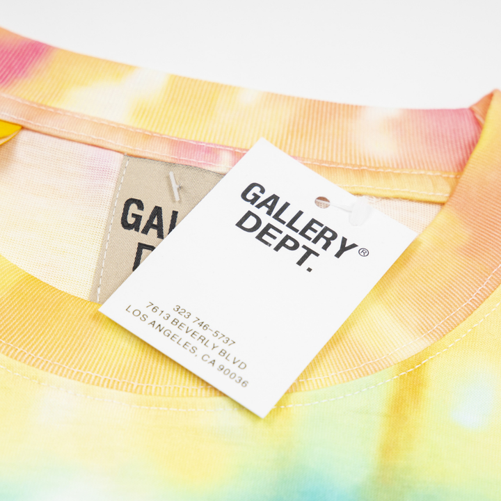 Gallery Dept. Künstlerisches Dekonstruiertes Oversized Streetwear T-Shirt Unisex Handbemalt