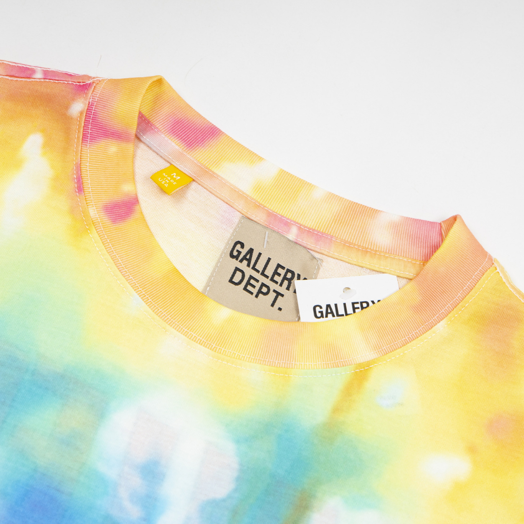 Gallery Dept. Künstlerisches Dekonstruiertes Oversized Streetwear T-Shirt Unisex Handbemalt