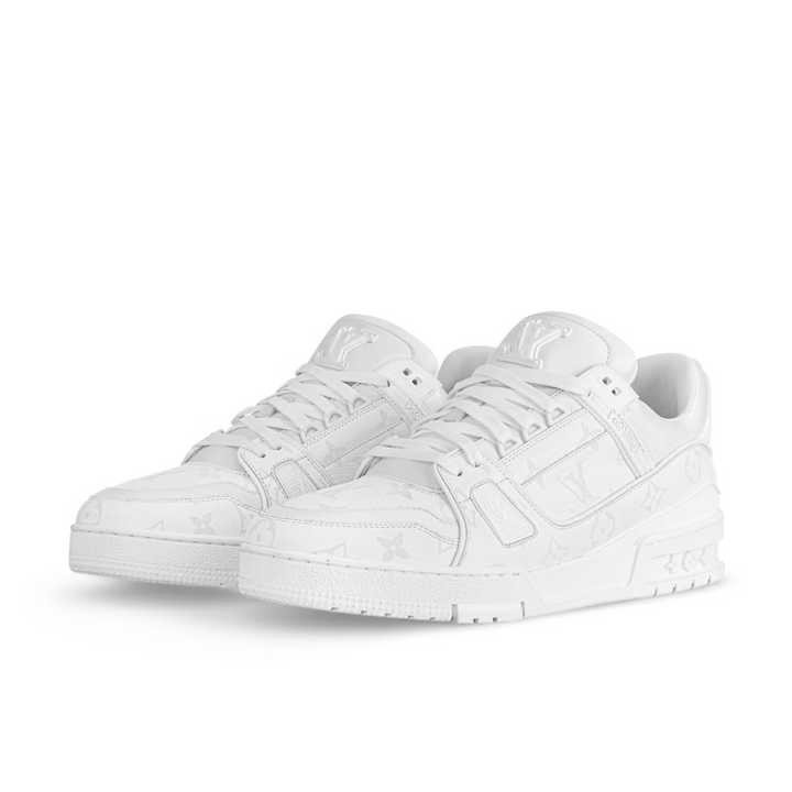 Luxuriöse Louis Vuitton Trainer Weiße Sneaker Herren – Stilvoll, Bequem, Trendsetzend