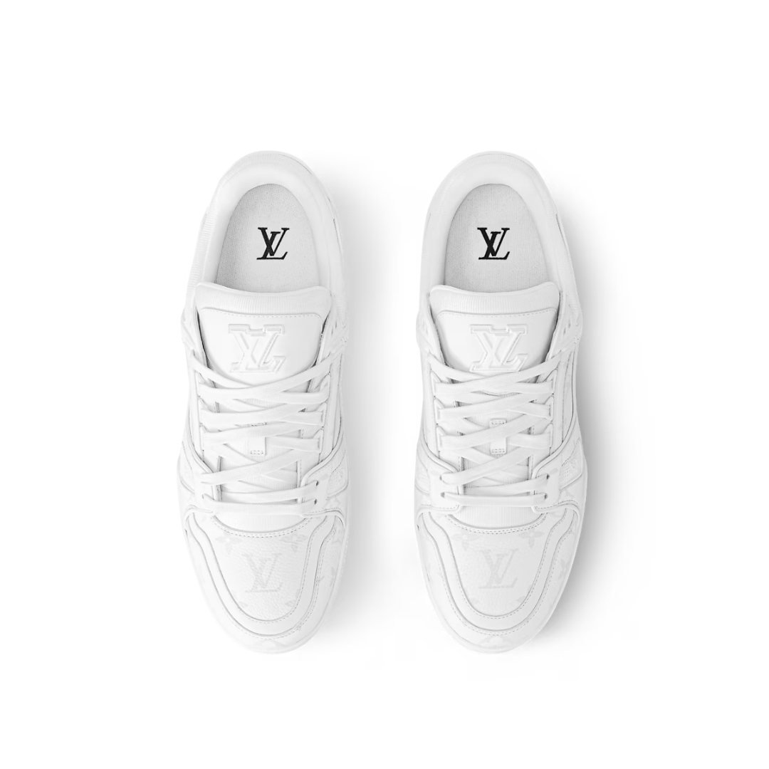 Luxuriöse Louis Vuitton Trainer Weiße Sneaker Herren – Stilvoll, Bequem, Trendsetzend