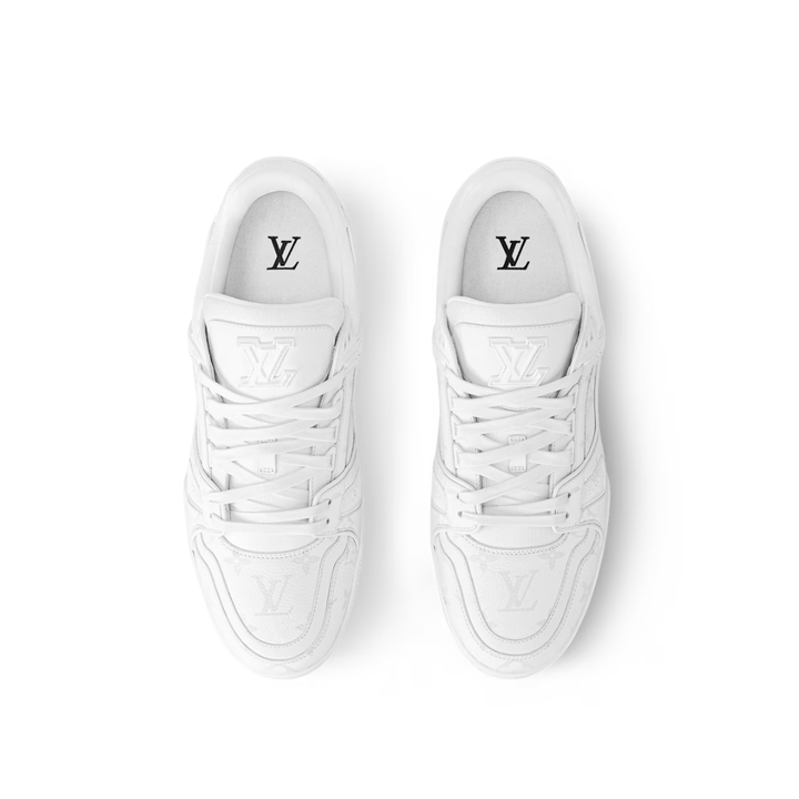Luxuriöse Louis Vuitton Trainer Weiße Sneaker Herren – Stilvoll, Bequem, Trendsetzend