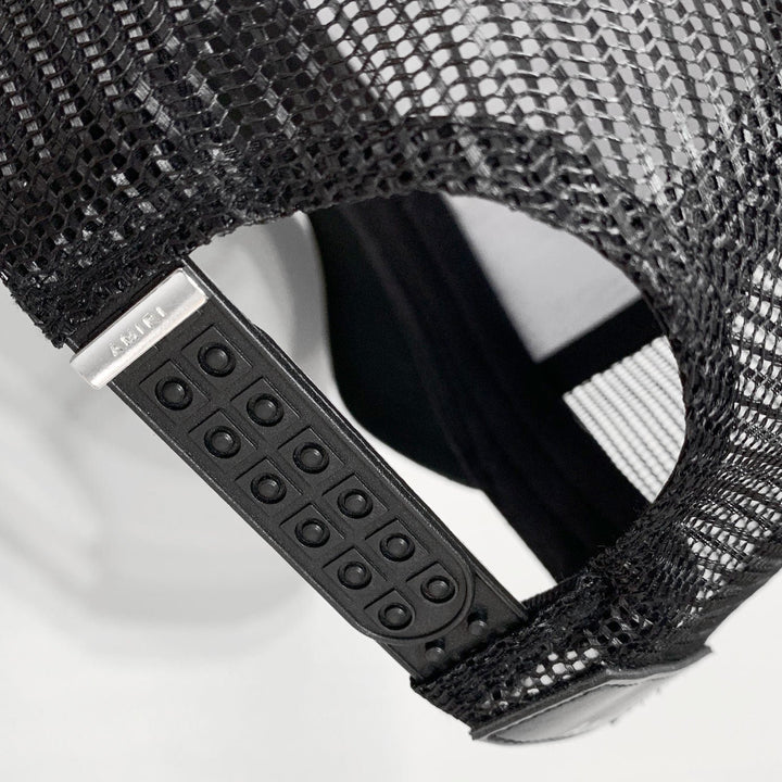 Luxuriöse Amiri Designer Baseballkappe Schwarz – Stilvolle Streetwear Kappe Verstellbar
