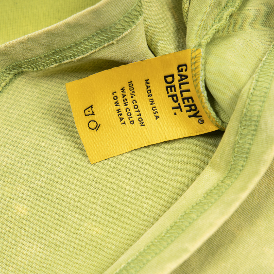 Gallery Dept. Künstlerisches Deconstructed Oversized T-Shirt: Handgemachte Baumwoll-Streetwear