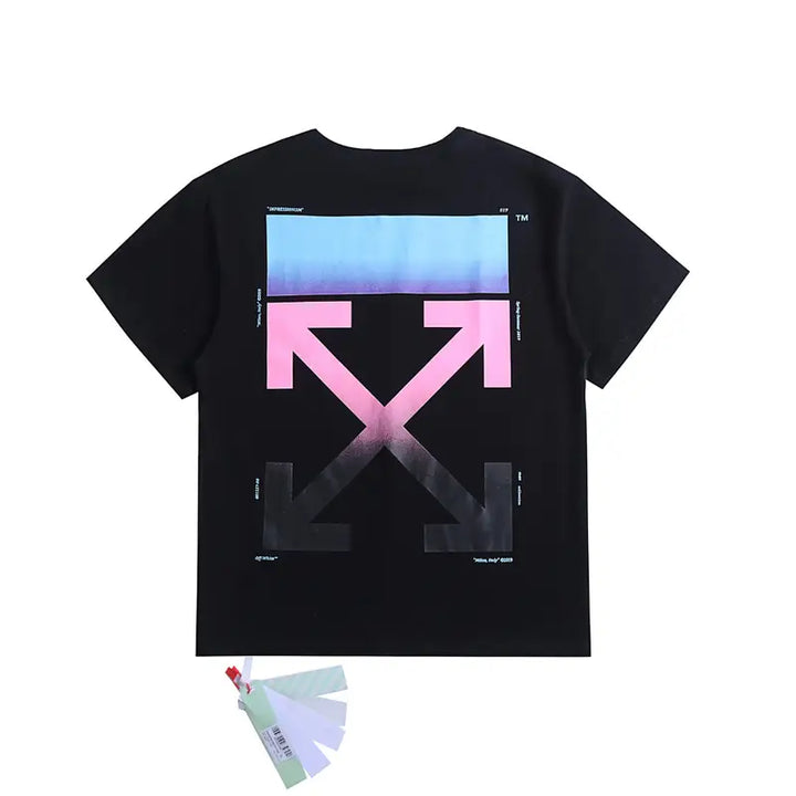 Exklusives Off-White Monogramm T-Shirt – Luxuriöses Streetwear Baumwoll Design