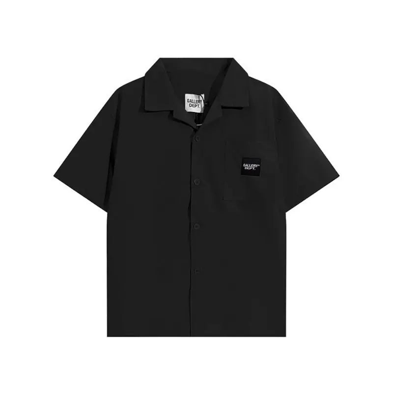 Exklusives Gallery Dept. Kunst Streetwear Shorts Set – Handbemalt, Oversized Passform