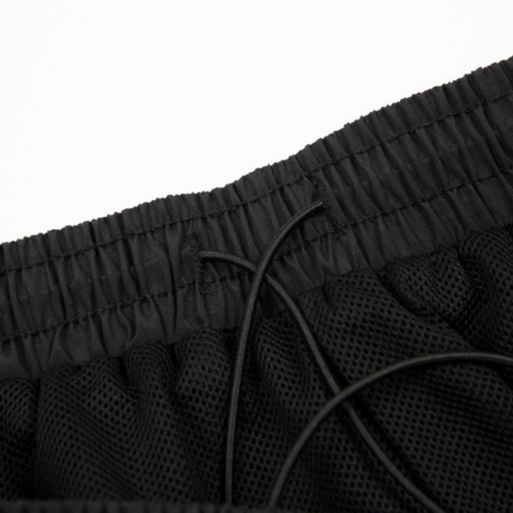 Exklusives Gallery Dept. Kunst Streetwear Shorts Set – Handbemalt, Oversized Passform