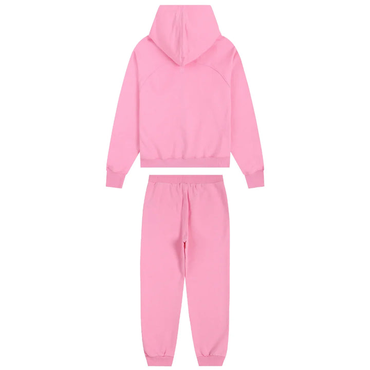 AMI Paris Luxus Trainingsanzug: Bequemer Baumwoll-Fleece Freizeit-Zweiteiler mit Herz-Logo