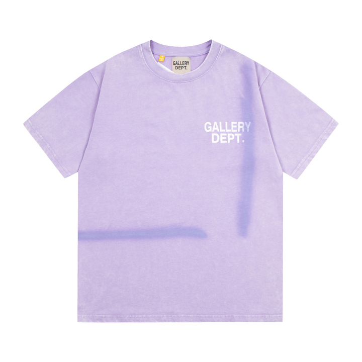 Gallery Dept. Deconstructed Streetwear T-Shirt: Handgemachtes Baumwoll-Shirt im Vintage-Look