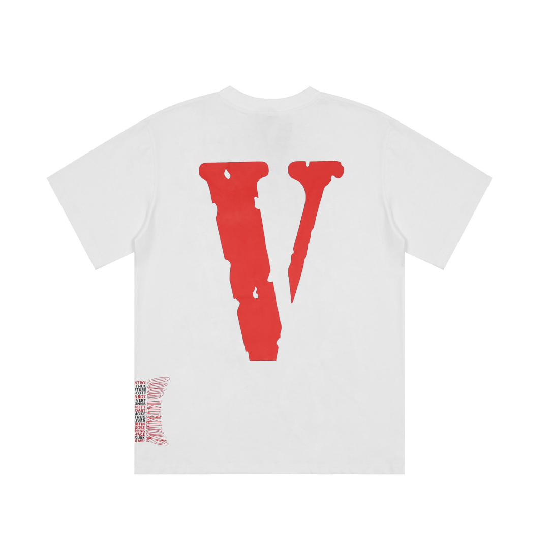 V-LONE "Bad Habits Good Intentions" Statement Streetwear T-Shirt Schwarz Herren