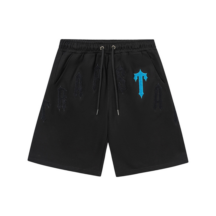 Exklusives Trapstar Decoded Central Shorts Set Herren – Stylischer Streetwear Freizeitanzug