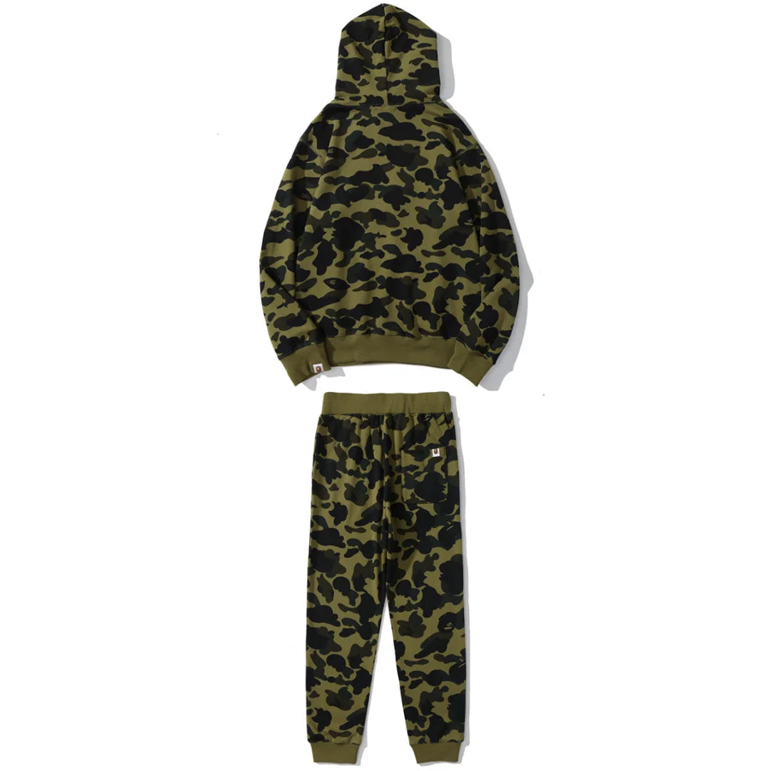 BAPE Exklusiver Japanischer Streetwear Trainingsanzug – Kult-Design Komfort Stil