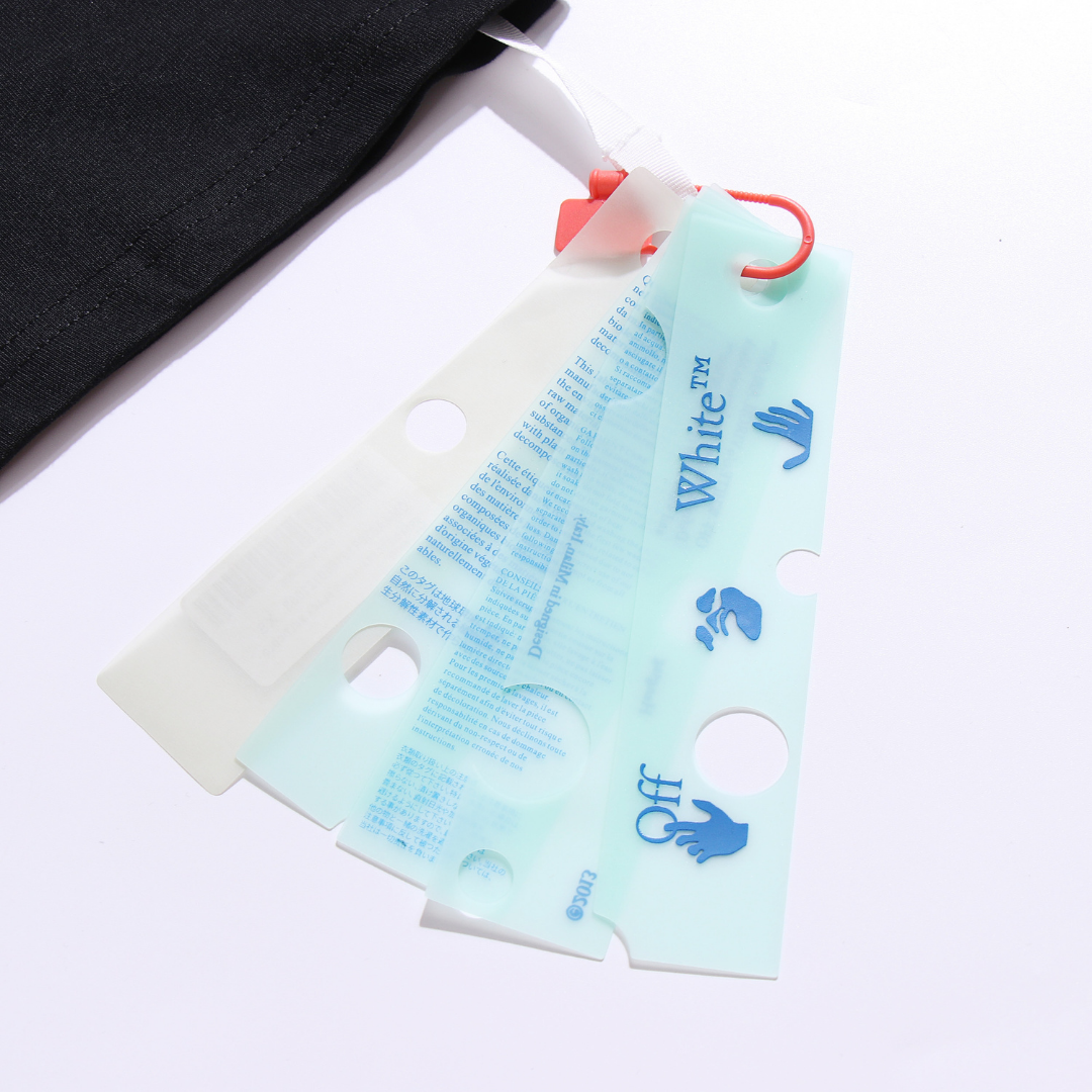 Off-White Monogramm Herren T-Shirt – Premium Baumwolle, Stylisch, Kurzarm Design