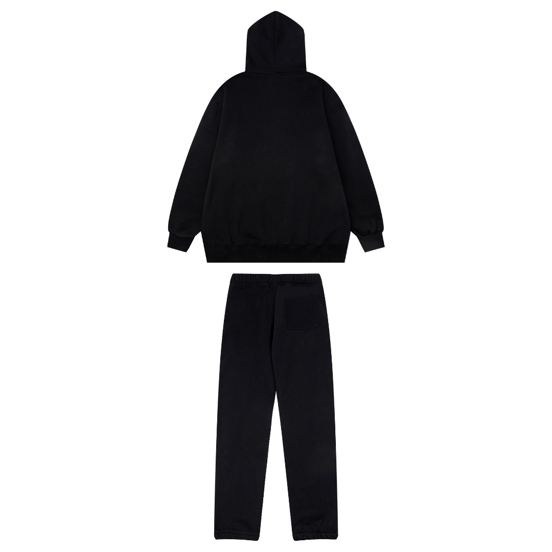 SP5DER Spiderweb Trainingsanzug: Komfortables 2-teiliges Set für angesagten Streetwear-Stil