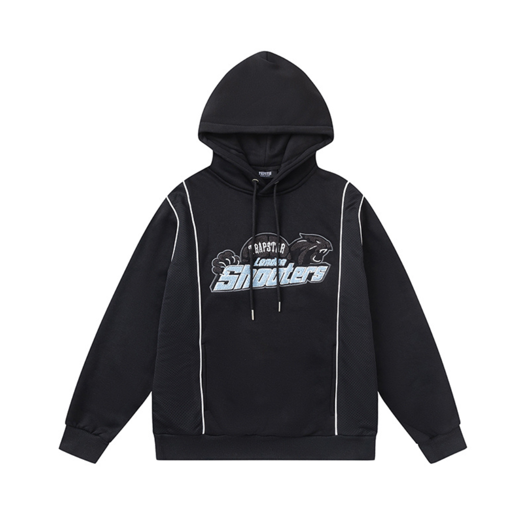 Trapstar Monogramm Shooter Kapuzen-Trainingsanzug – Luxuriöser Streetwear-Style