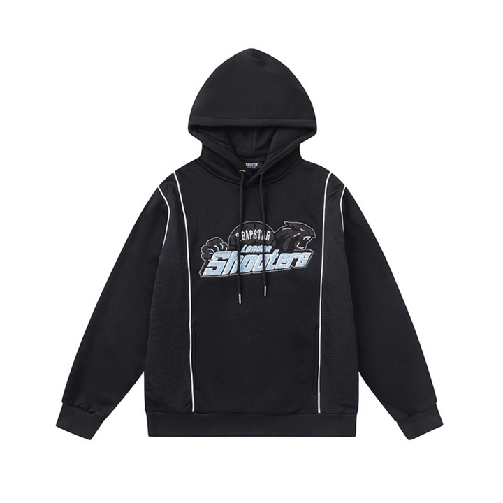 Trapstar Monogramm Shooter Kapuzen-Trainingsanzug – Luxuriöser Streetwear-Style